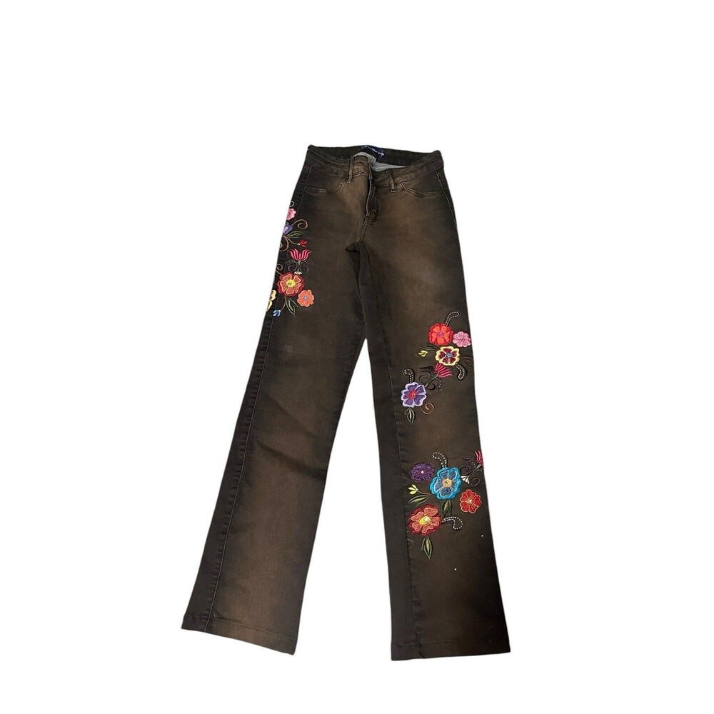 Brazil Roxx BrazilRoxx Embroidered denim Jeans Women's Size 4